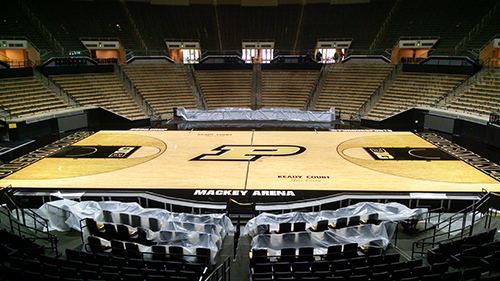 Hardwood Gym Flooring