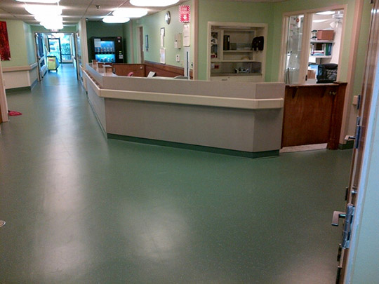 Clearbrook Commons Rubber Flooring