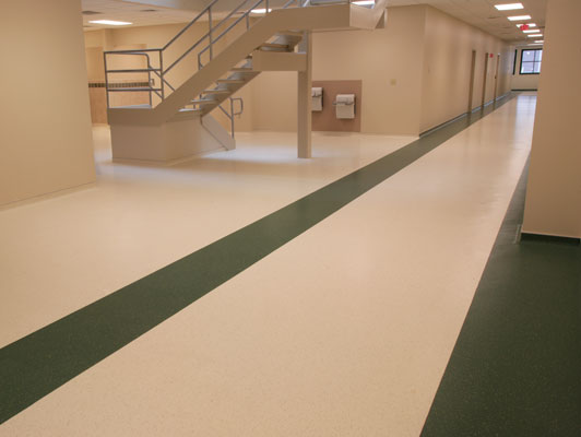 Cook Medical Factory Rubber Flooring