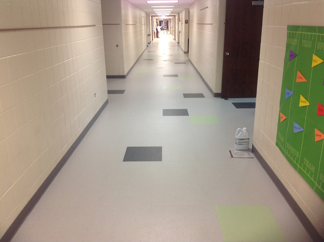 School District 93 - Commercial Rubber Floor