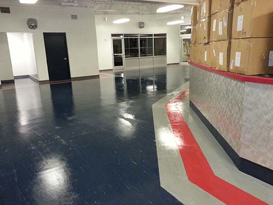 Family Ice Arena Flooring