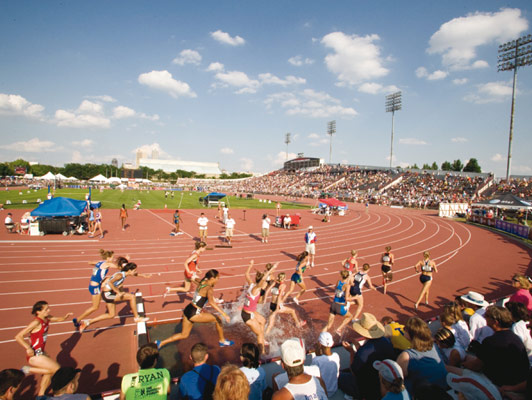 Indiana University Purdue University Track & Field Surfaces