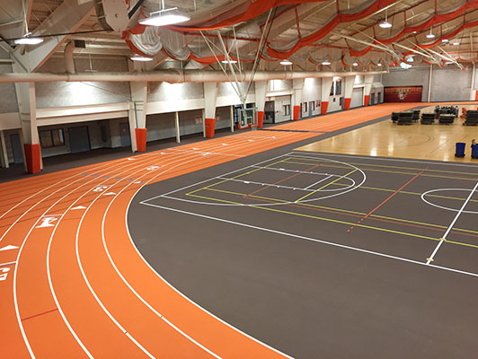 Bowling Green State University - Indoor Track / Fieldhouse Flooring