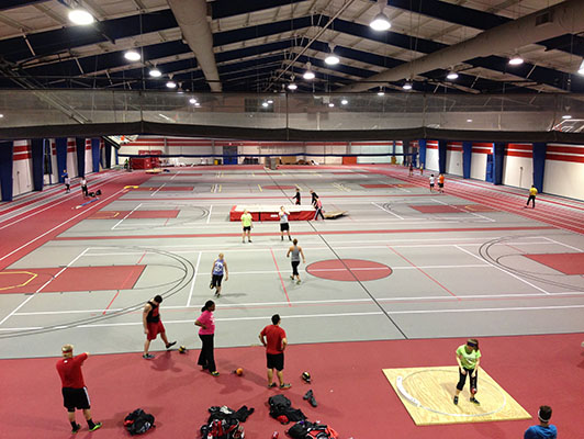 Lewis University - Indoor Sports Flooring