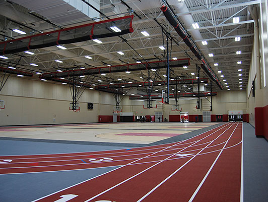 Rockford East High School - Running Track Surfaces