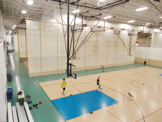 Libertyville Sports Complex Flooring