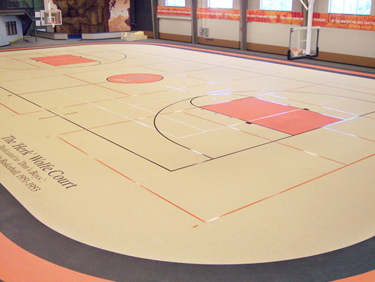 University Of Findlay Rubber Gym Flooring
