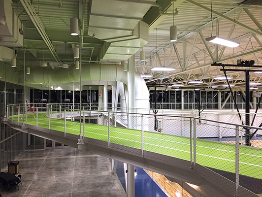 Workman Sports & Wellness Complex, Duraflex Track, IL