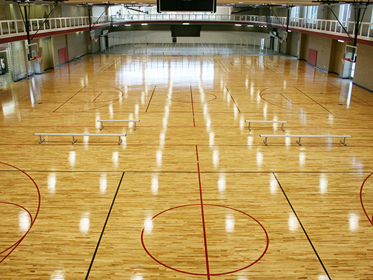 Bradley University Basketball Flooring