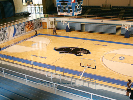 Basketball Flooring Eastern Illinois University
