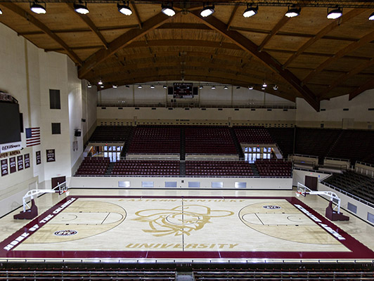 Eastern Kentucky University Basketball Flooring