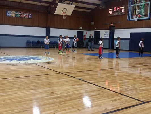 Geater Community Center Basketball Flooring