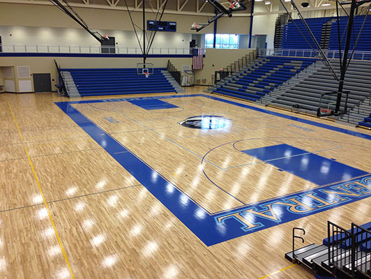 Lake Central High School Basketball Flooring