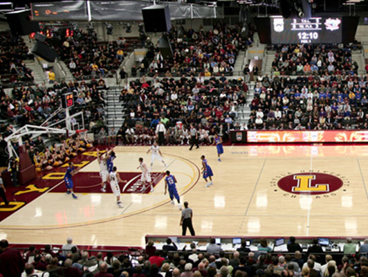 Basketball Flooring Loyola University – Chicago
