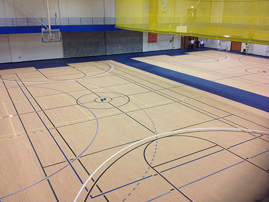 Basketball Flooring Northeastern Illinois University