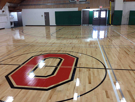 Ohio State University Basketball Flooring