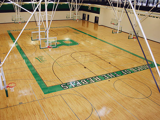 Ridgewood High School Basketball Flooring