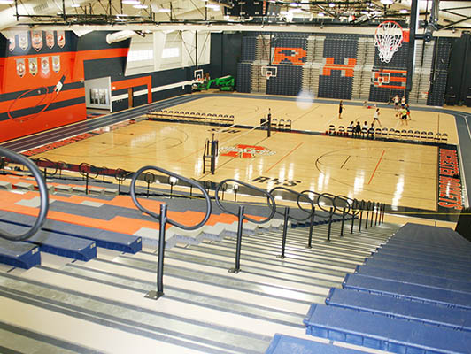 Rochester High School Basketball Flooring