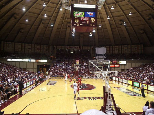 Basketball Flooring Southern Illinois University