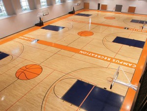 University of Illinois Basketball Flooring