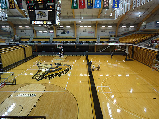 Basketball Flooring Western Michigan University