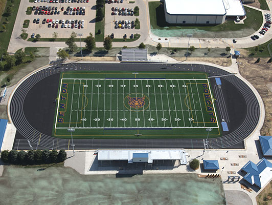 Benton High School Football Field Turf