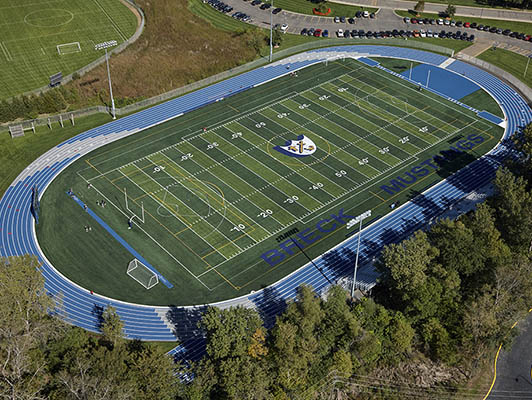 Breck High School Football Field Turf