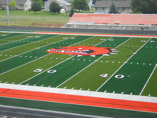 Byron Center High School Football Field Turf