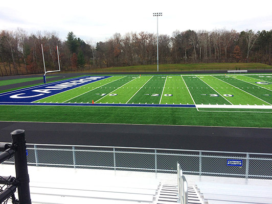 Cameron High School Football Artificial Turf