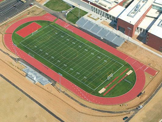 Fort Zumwalt East High School Football Artificial Turf