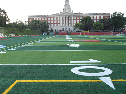 Franklin K Lane High School Football Field Artificial Turf