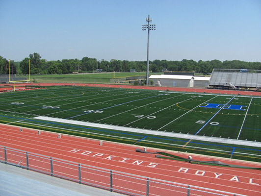 Hopkins High School Football Field Artificial Turf