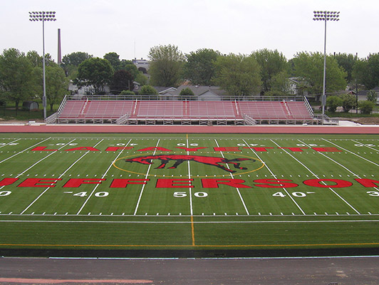 Jefferson High School Football Field Artificial Turf