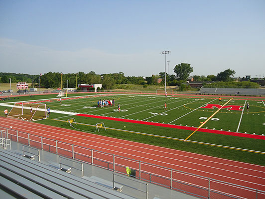 Mundelein High School Football Field Artificial Turf