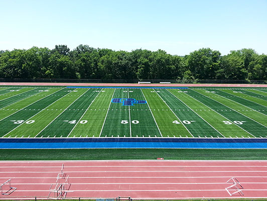 Oak Park High School Football Field Artificial Turf