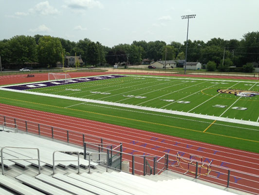 Football Field Artificial Turf - Olivet Nazarene University