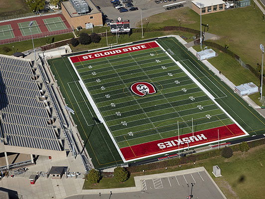 Football Field Artificial Turf - St Cloud State University