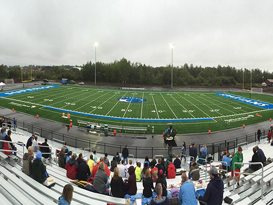 Superior High School Football Field Artificial Turf