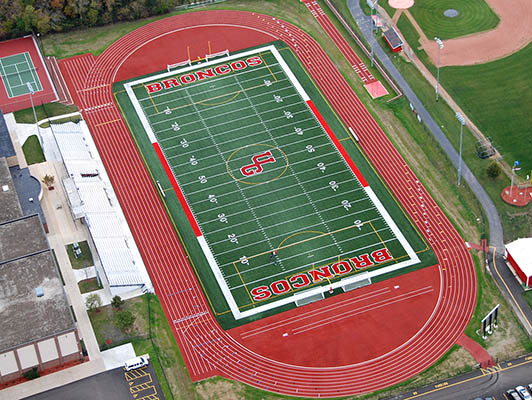 Union Grove High School Football Field Turf