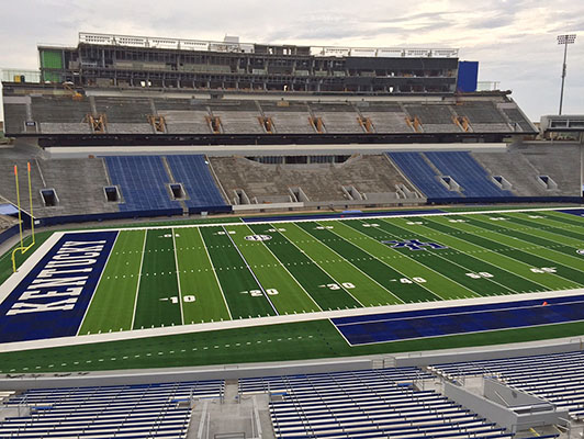 University Of Kentucky Football Synthetic Turf