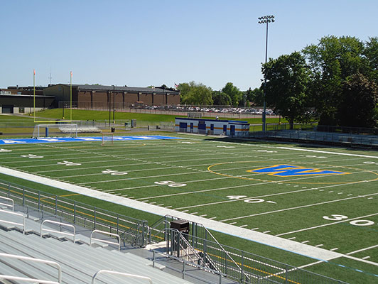 Warren High School Football Synthetic Turf