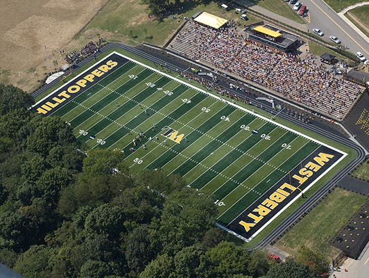 West Liberty University Football Synthetic Turf