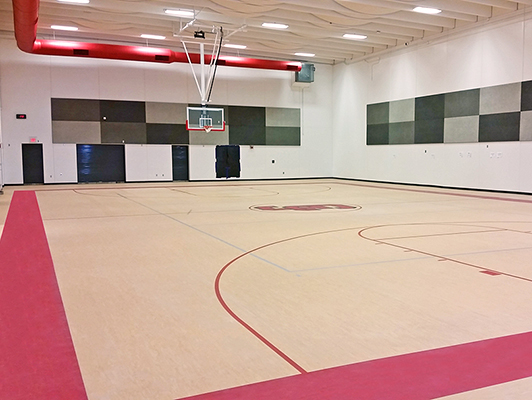 Carl Junction High School - Rubber Gym Flooring