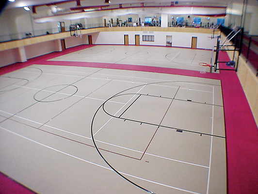 Fergus YMCA - Gym Rubber Flooring