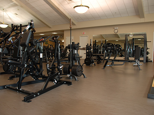 Lindenhurst Health Fitness Center Flooring