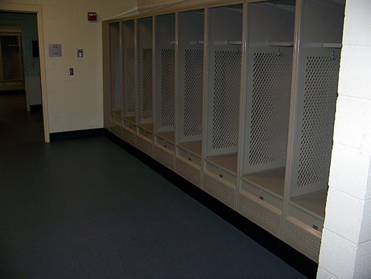 Locker Room Flooring - Miami University