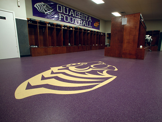 Locker Room Flooring, Training Room Flooring