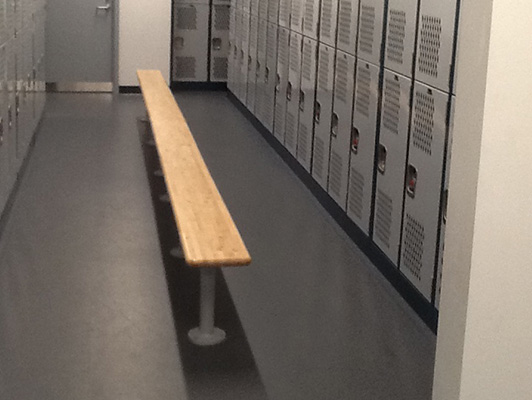 St Patrick Catholic High School Locker Room Floors