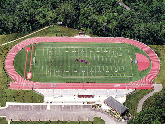 Central Baptist College - Outdoor Track And Artificial Turf Field