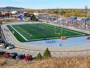 South Dakota School of Mines - Outdoor Track & Field Surfaces